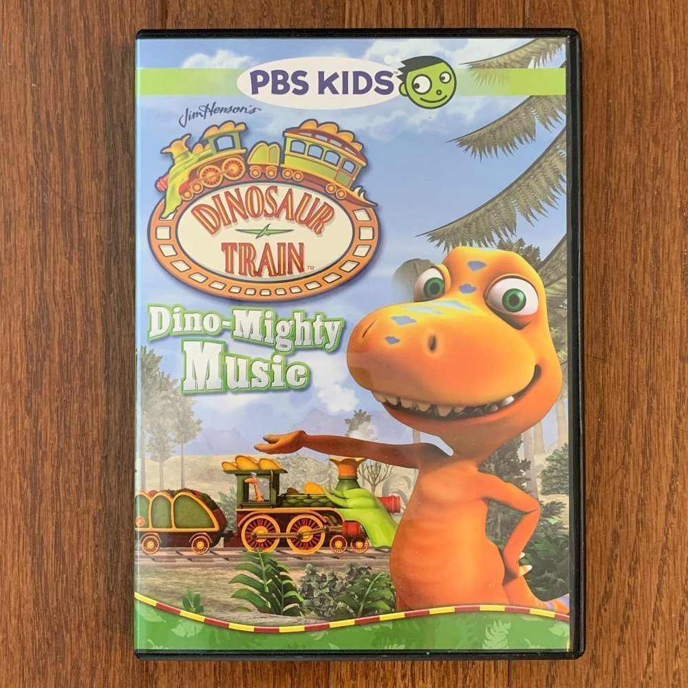 New PBS Kids Jim Henson's Dinosaur Train Dino-Mighty Music DVD Animated